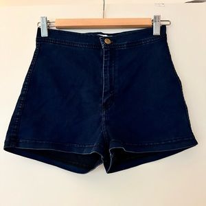 American Apparel high rise booty shorts